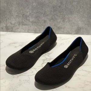 Rothy’s Flats round toe black 9 shoes